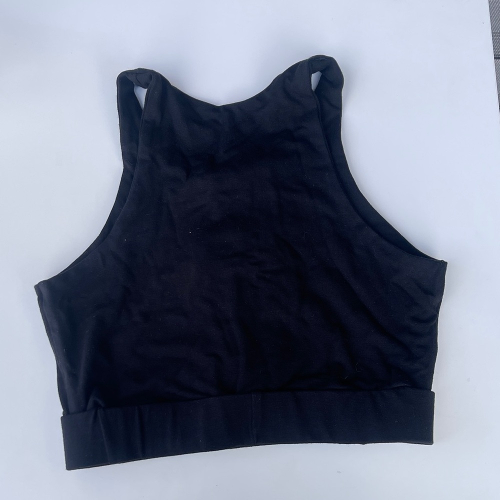 Cute Booty Lounge Black Sports Bra